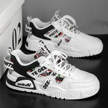 Sapatilhas de skate para homem, verão, em pele, casuais, moda, outdoor, corrida, desporto, caminhada, ténis, plataforma, designer, luxo