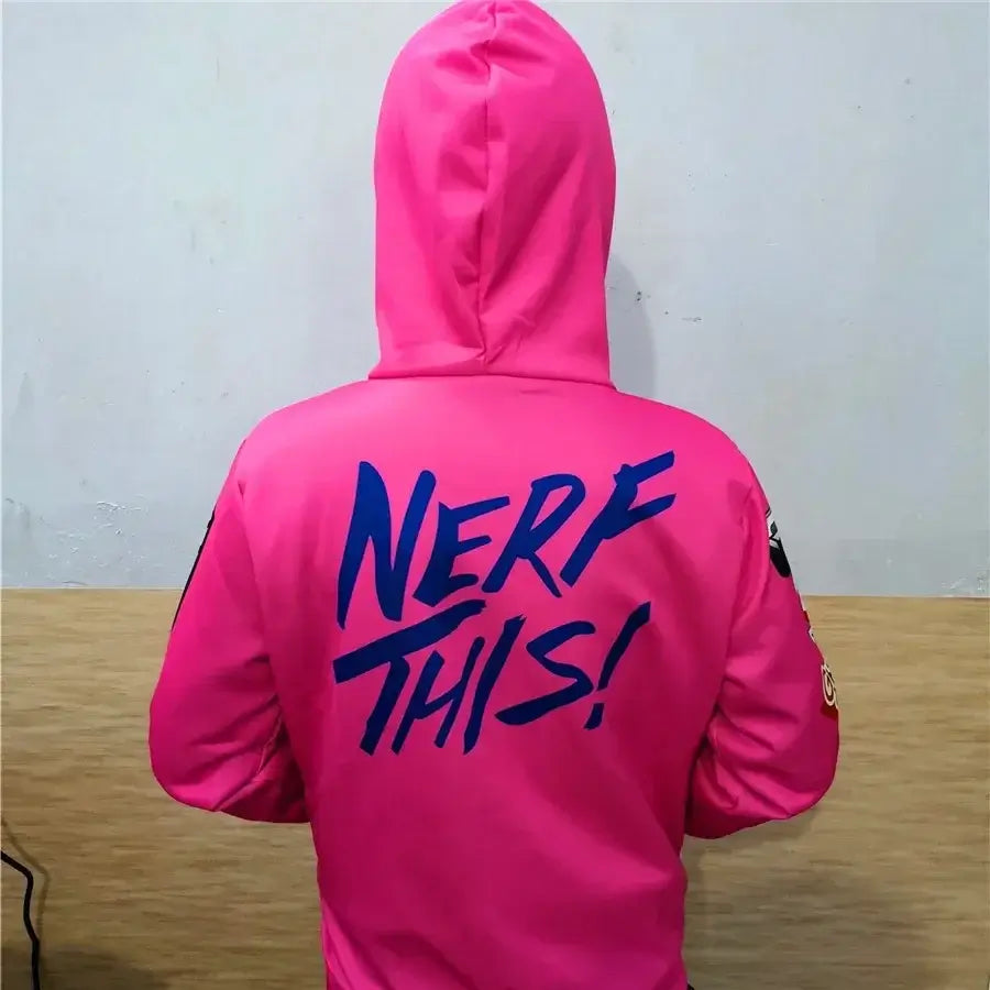 Anime Game Hoodie Sweatshirt 3D Printing Overwatches DVA DJ Cosplay Costume Women Men Couple Hooded Jacket Top Clothing