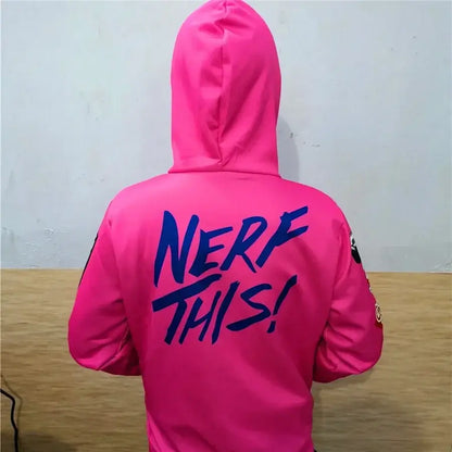 Anime Game Hoodie Sweatshirt 3D Printing Overwatches DVA DJ Cosplay Costume Women Men Couple Hooded Jacket Top Clothing