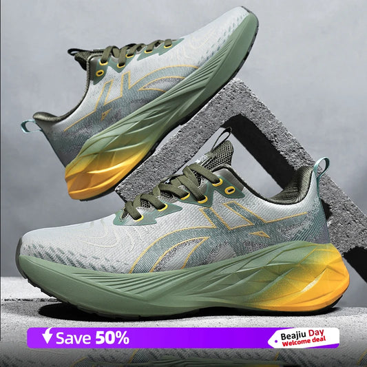 Running Shoes Training Speciality Marathon Men Sports Breathable Lightweight Women's Comfortable Nonskid Leisure Sneakers