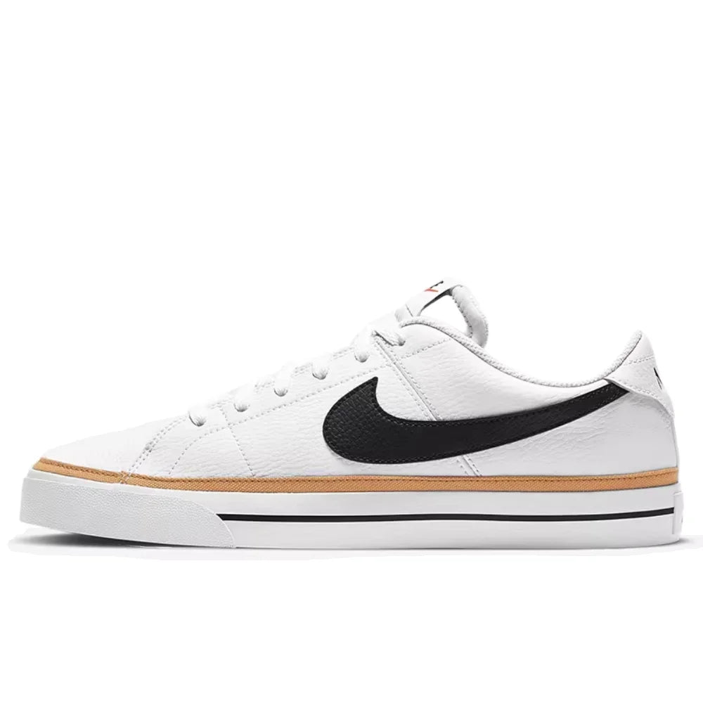 Nike Court Legacy Sneakers Classic Comfort, Cushioning, Slip-Resistant, Durable Casual Everyday Wear DB3970-100