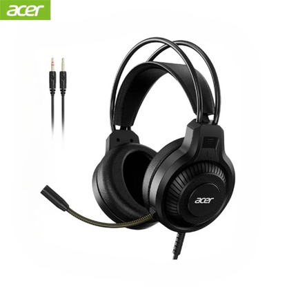 Acer OHW303 Gaming Headset with Microphone – 7.1 Virtual Surround Sound, Deep Bass, LED Lighting & Wired PC Gaming Headphones