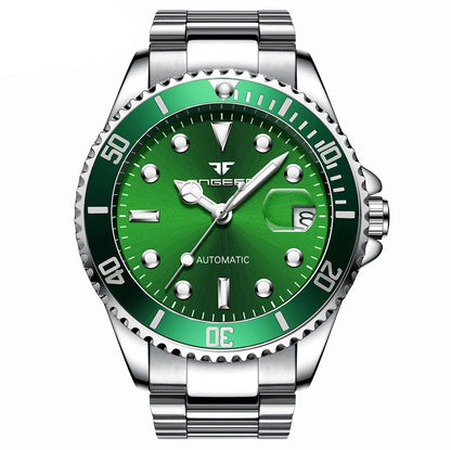 BINBOND mechanical wristwatches for men: luxurious, luminous, water-resistant, automatic, tourbillon, skeleton