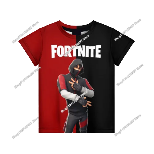 Summer Fashion Fortnite Mascot 3D Print Kids T-Shirt Casual T-shirt Boys Girls Unisex Children's Clothing T-shirt Tops