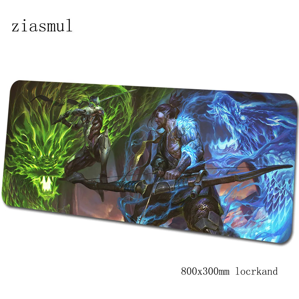 Overwatch Gaming-Mauspad Aestheticism 800x300x3mm Notebook-Mausmatte Gaming-Mousepad Cartoon-PC-Schreibtischunterlage-Mausmatte
