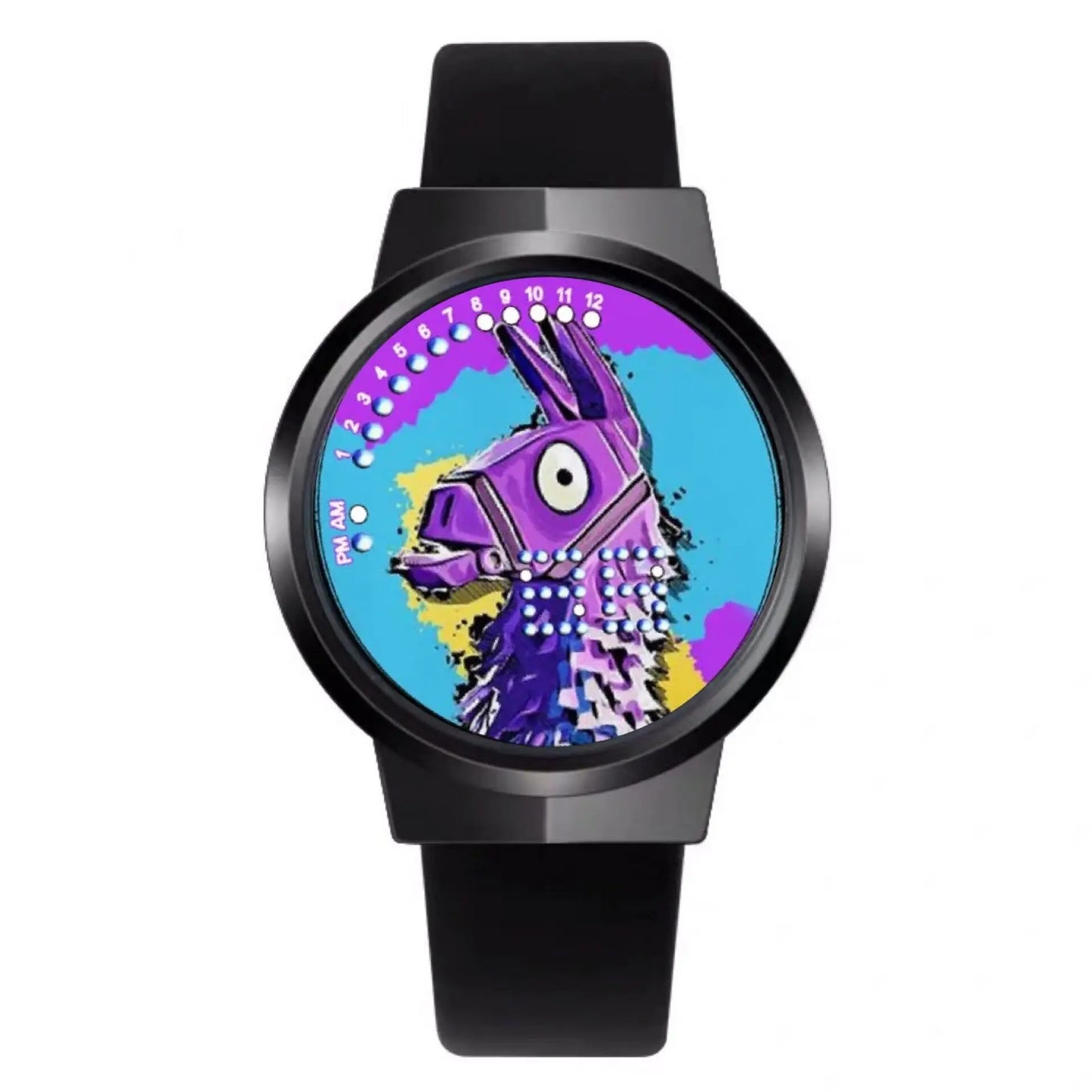 Fortnite Watch Cute Fashion  Cartoon Personalized Kawaii Touch Night Light LED Student Electronic Watch Gift for Friends
