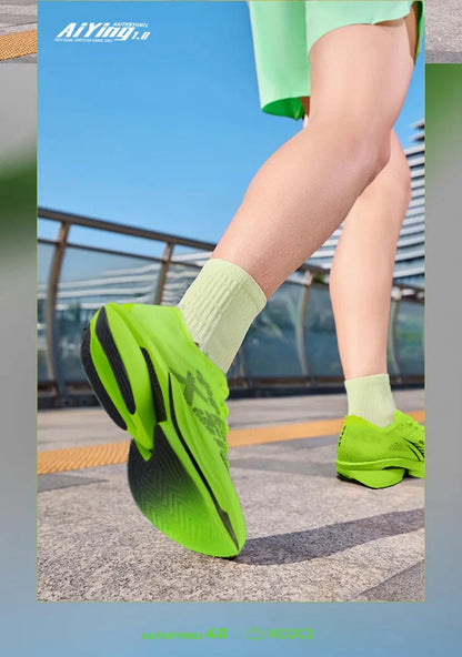 IRUNSVAN Carbon Plate Sports Shoes Marathon Professional Running Shoes Shock Absorbent Breathable Jogging Shoes unisex 095