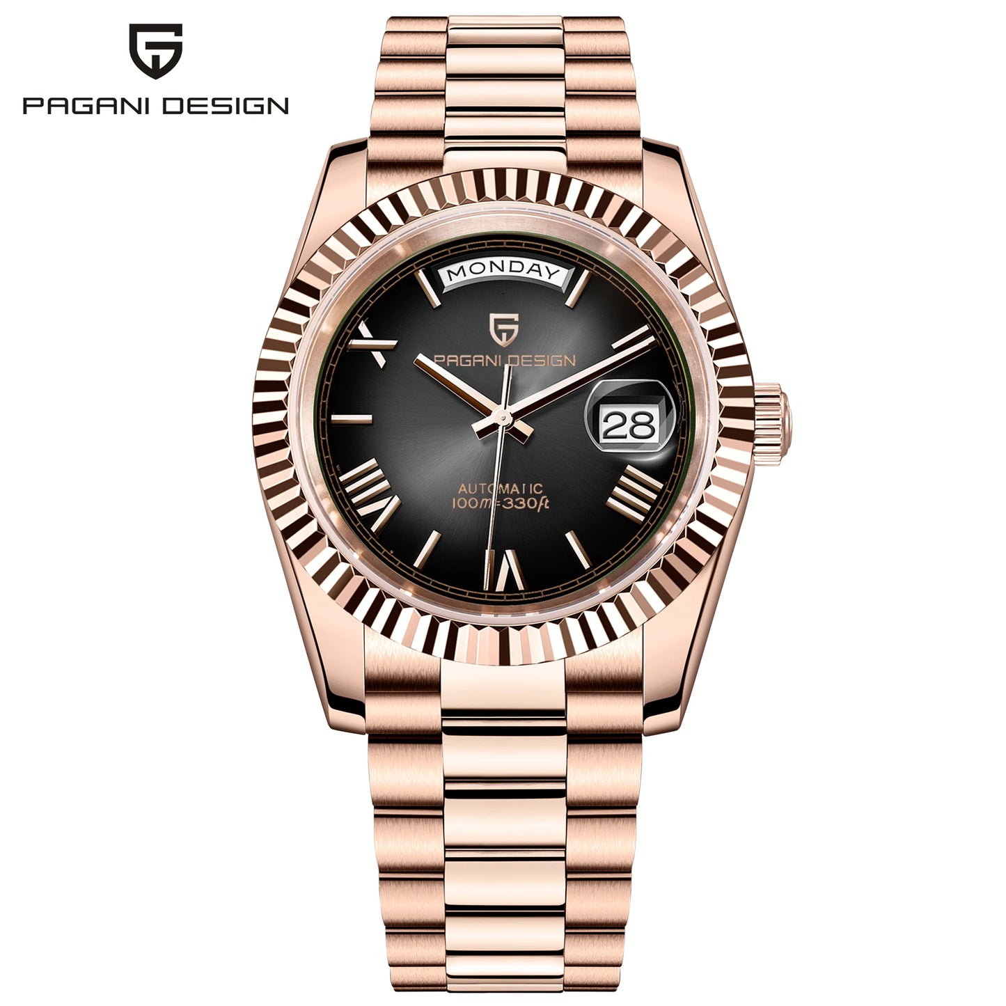 PAGANI DESIGN 2026 New DD36 Men's Watches Top Brand Luxury Mechanical Automatic Watch Men AR Sapphire Wristwatch Men 10Bar ST16
