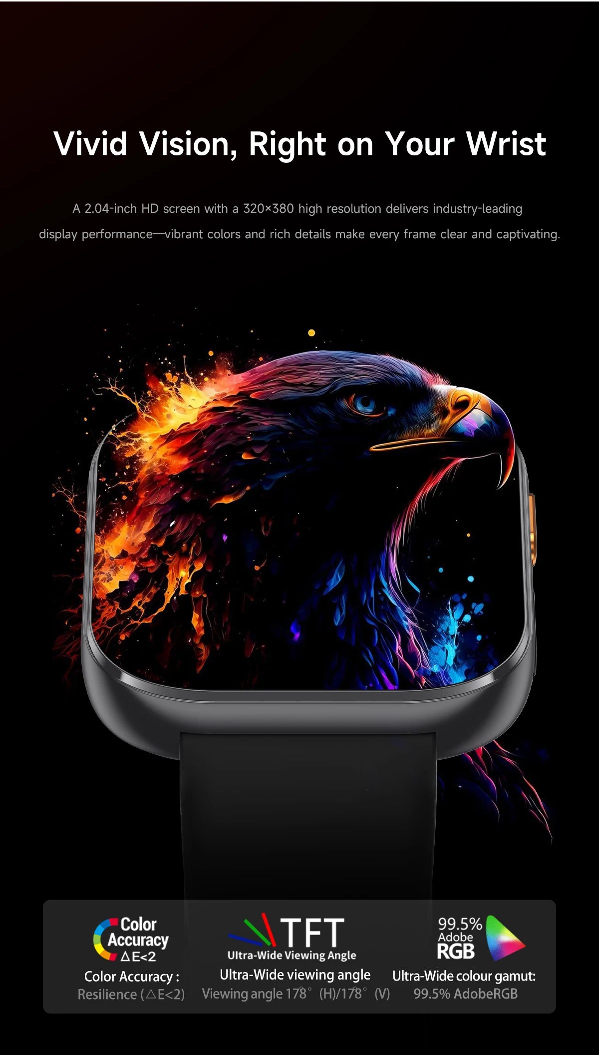 New 1000mAh Battery Smart Watch Women Heart Rate Sleep Monitoring Bluetooth Call IP68 Waterproof Smartwatch Men For Android IOS