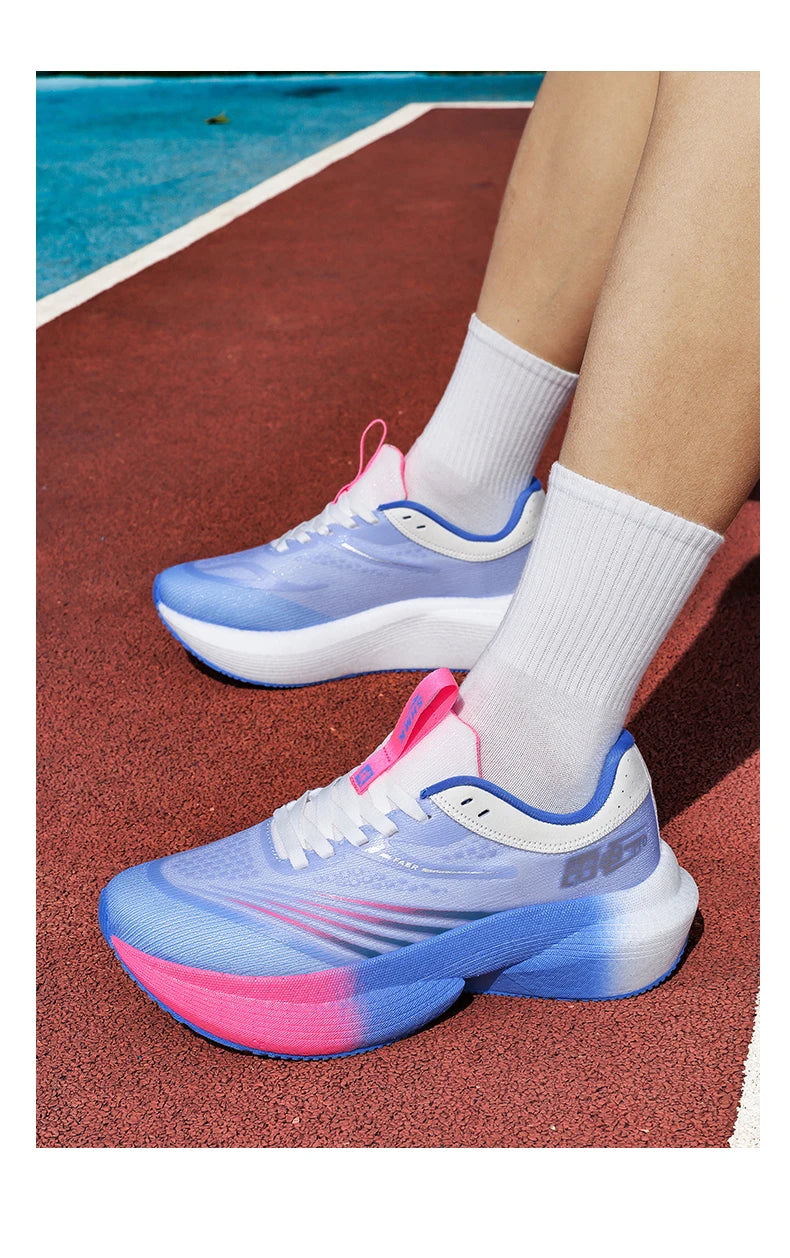 Scarpe da corsa nuove con piastra in carbonio per maratona, da uomo, sportive, traspiranti, leggere, comode da donna, sneakers atletiche antiscivolo casual
