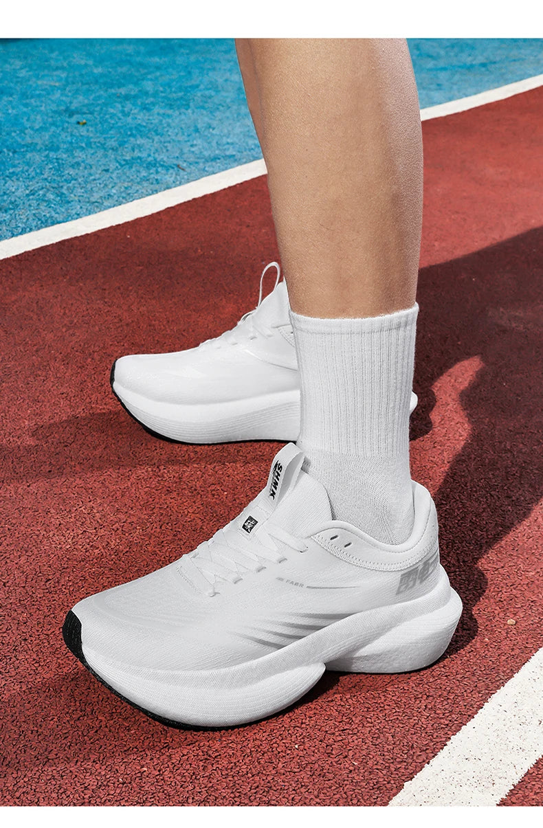 Scarpe da corsa nuove con piastra in carbonio per maratona, da uomo, sportive, traspiranti, leggere, comode da donna, sneakers atletiche antiscivolo casual