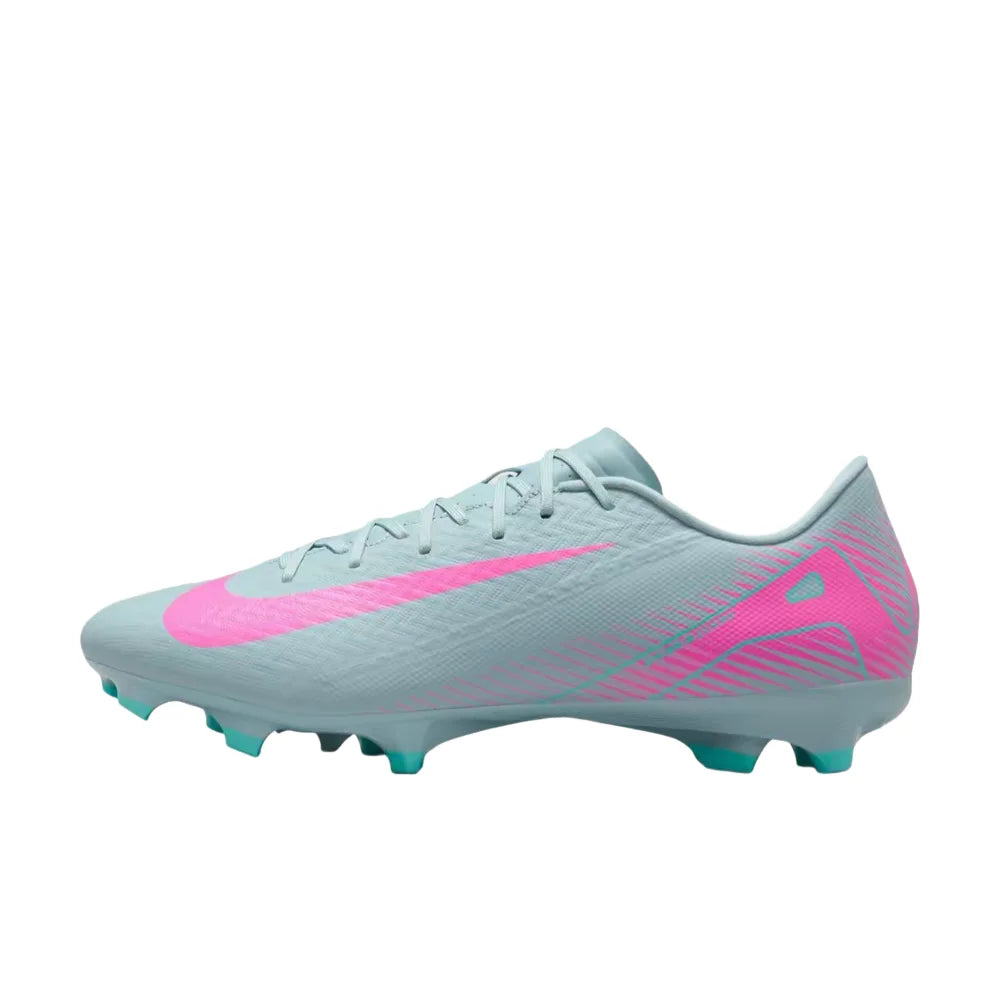 Nike Mercurial Vapor 16 Elite LV8 fodboldstøvler til mænd (FG) – Bløde, komfortable, til naturgræs, hvid/blå HV4887-100