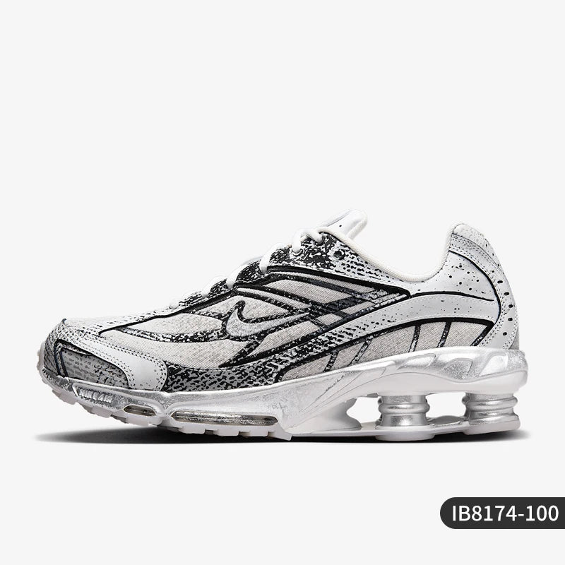 Oryginalne buty do biegania Nike Shox Ride 2 unisex, modne, amortyzujące, IB8174-100