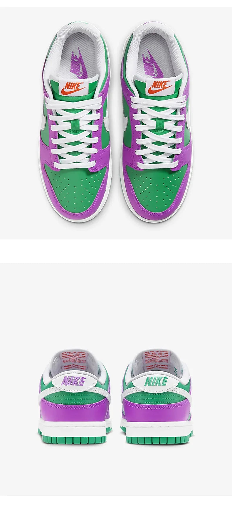Nike Authentic Dunk Damen-Low-Top-Freizeit-Sneaker FD9924-311