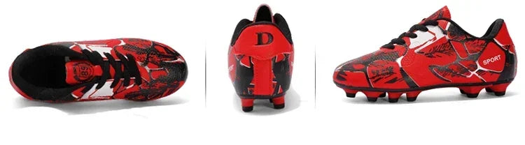 Chaussures de Football pour enfants, chaussures de Football pour garçons, Futsal, baskets d'intérieur rapides, crampons originaux, bottes de Football