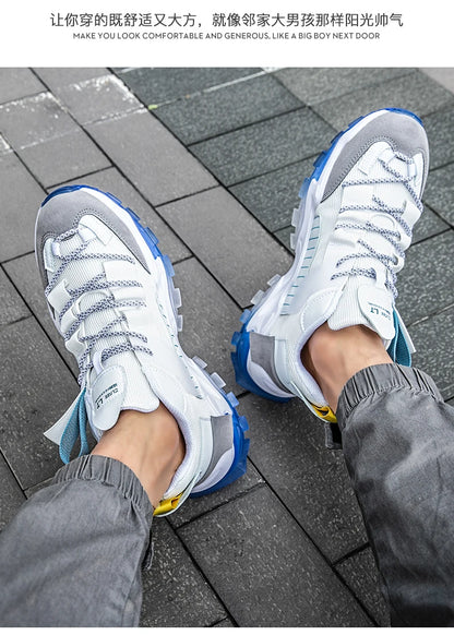 Herresko Sneakers Casual herresko Tennissko Luksussko Åndbare sportssko Modesko Loafers Løbesko til mænd