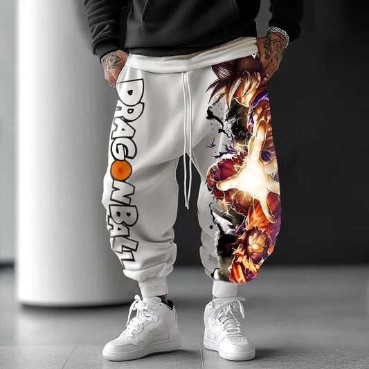 2026 Anime Saiyajin Dragon Ball Sommer-Outdoor-Jogginghose Harajuku Trendy Herren Damen Streetwear locker lässig modisch Sport-Bündchenhose