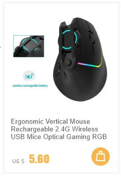 Mechanical Metal Gaming Mouse Wired Ergonomic RGB Backlit Game Mouse 12800 DPI Optical USB Mouse Computer Mouse For Desktop PC