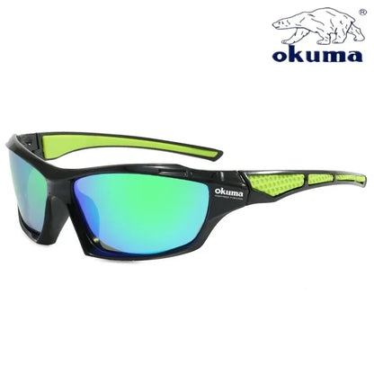 Okuma polarized glasses UV400, windproof and sand resistant to UV glare, avoiding eye damage from external factors