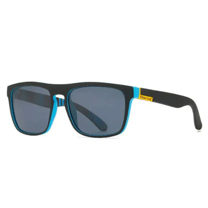 Oculos Masculino Custom Made Myopia Minus Prescription Polarized Lens Square Full-rim Sports Colorful Mirror Sunglasses -1 To-5
