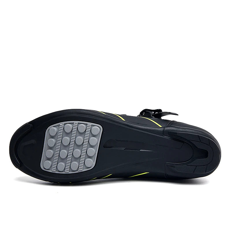 New Men's Cycling Sneakers with Cleats Speed Cycling Shoes for Women, Rubber-Soled Cycling Shoes