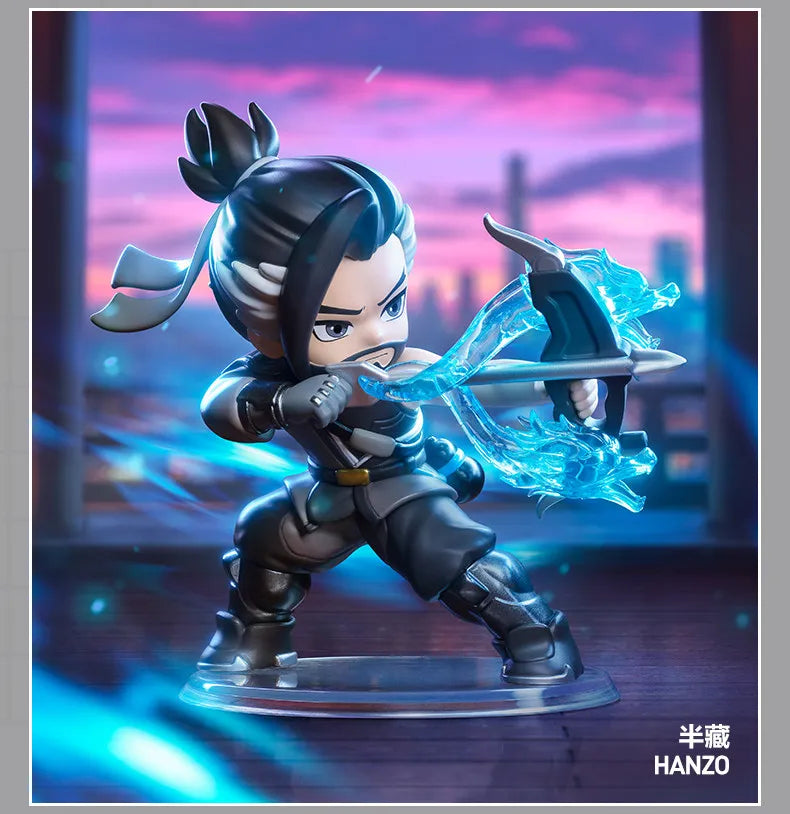 POP MART Overwatch Play of The Game Series Blind Box originale, Mystery Box a sorpresa, graziose action figure anime, ornamenti e statuette
