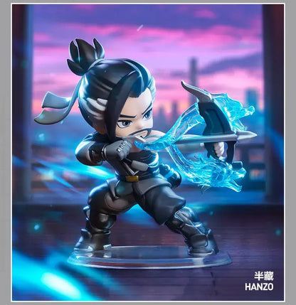 POP MART Overwatch Play of The Game Series Blind Box originale, Mystery Box a sorpresa, graziose action figure anime, ornamenti e statuette
