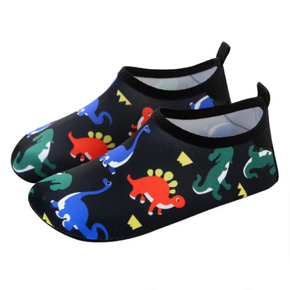 Sapatos aquáticos macios e dobráveis para rapaz e rapariga, para praia, verão, atividades ao ar livre, caminhar na água, natação, surf e mar, de secagem rápida