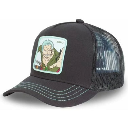 Czapka baseballowa LUFFY do sportów na świeżym powietrzu – wiosenna i letnia moda, haftowana, regulowana, dla mężczyzn i kobiet – modna czapka outdoorowa w stylu hip-hopowym