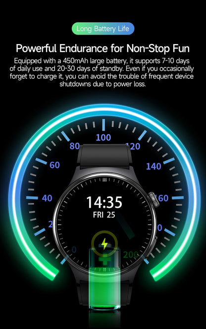 2026New AI-Diagnosis Care Smartwatch ECG+PPG Accurate Uric Acid Blood Pressure Body Fat Five organ Fitness Waterproof Smartwatch