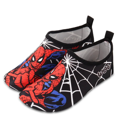 Sapatos aquáticos macios e dobráveis para rapaz e rapariga, para praia, verão, atividades ao ar livre, caminhar na água, natação, surf e mar, de secagem rápida