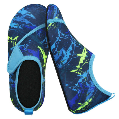 Sapatos aquáticos macios e dobráveis para rapaz e rapariga, para praia, verão, atividades ao ar livre, caminhar na água, natação, surf e mar, de secagem rápida