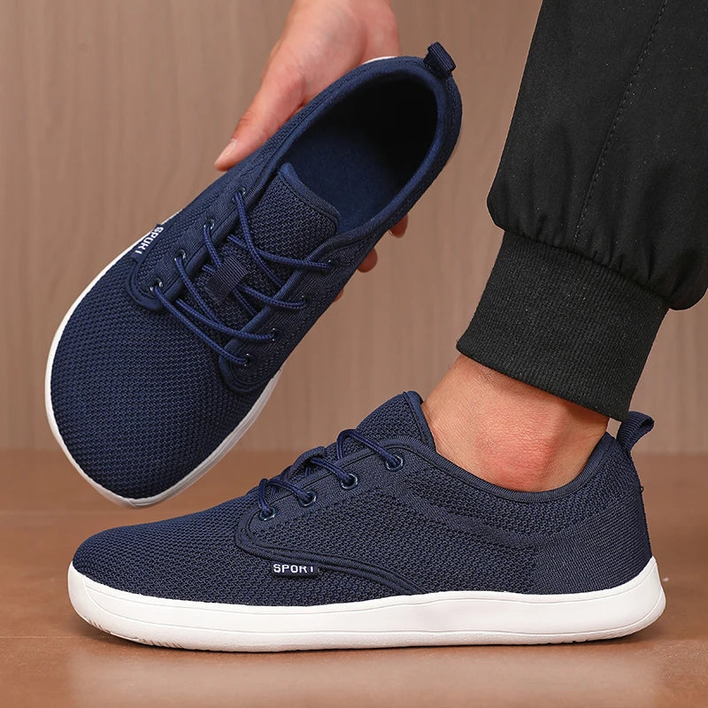 Barefoot Shoes Men's Casual Running Sports  Breathable One Foot Shoes Lightweight and Minimalist Walking Shoes Oversized