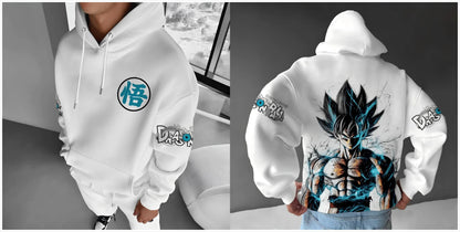 Anime Dragon Ball Printed Hoodie Sweatshirt Men's and Women's Hoodie Men's Tops Sports Hoodie Harajuku Y2K Hoodie