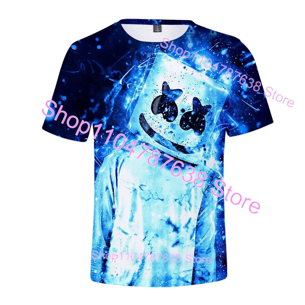 T-shirt de verão Raven Ultima Knight F-Fortnite, t-shirt masculina com estampado 3D Banana Peely, tops de jogo Battle Royale, presentes de aniversário