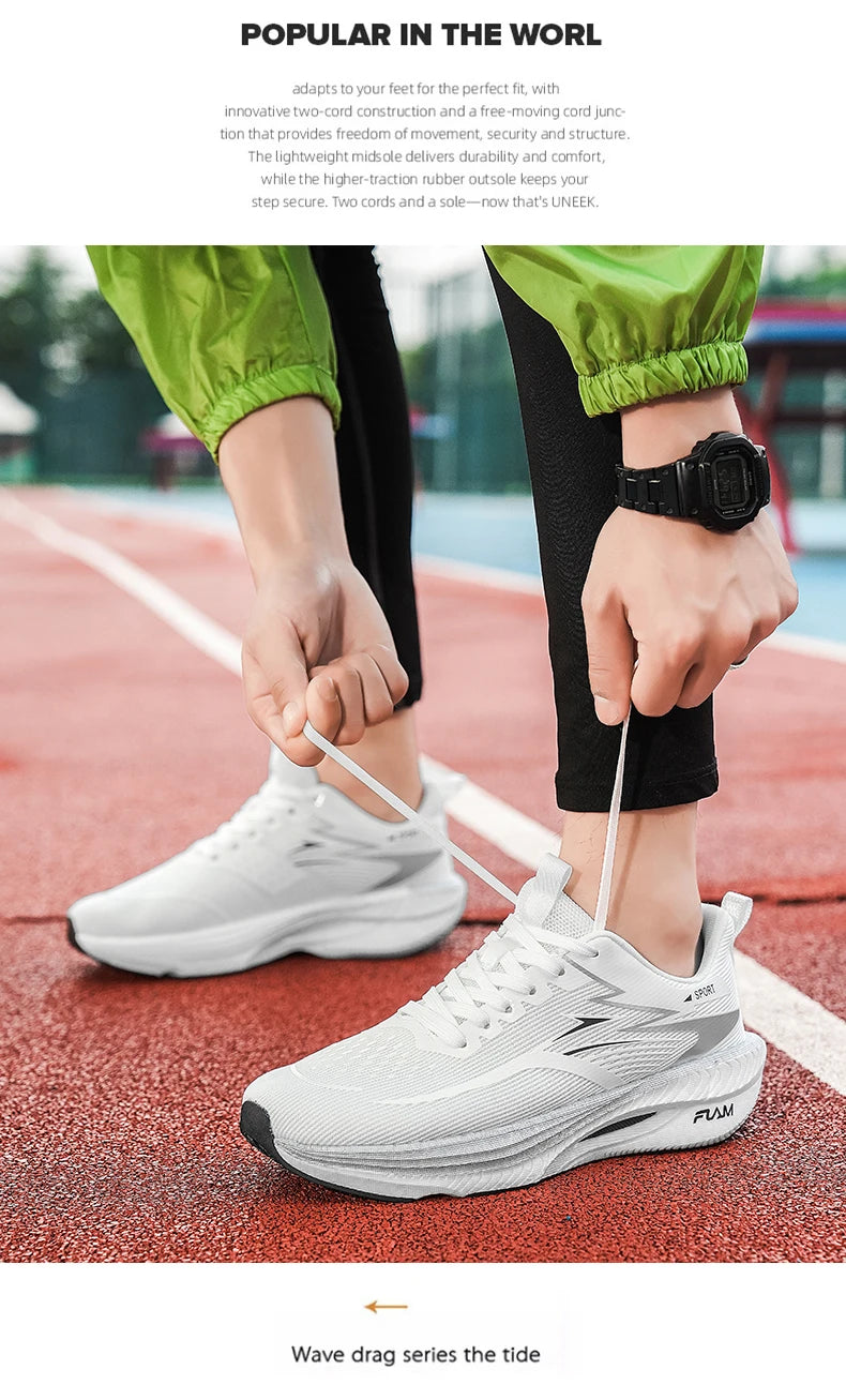 Fashion Men Running Shoes Casual Sports Breathable Lightweight Comfortable Women's Athletic Walking Sneakers Outdoor Tennis