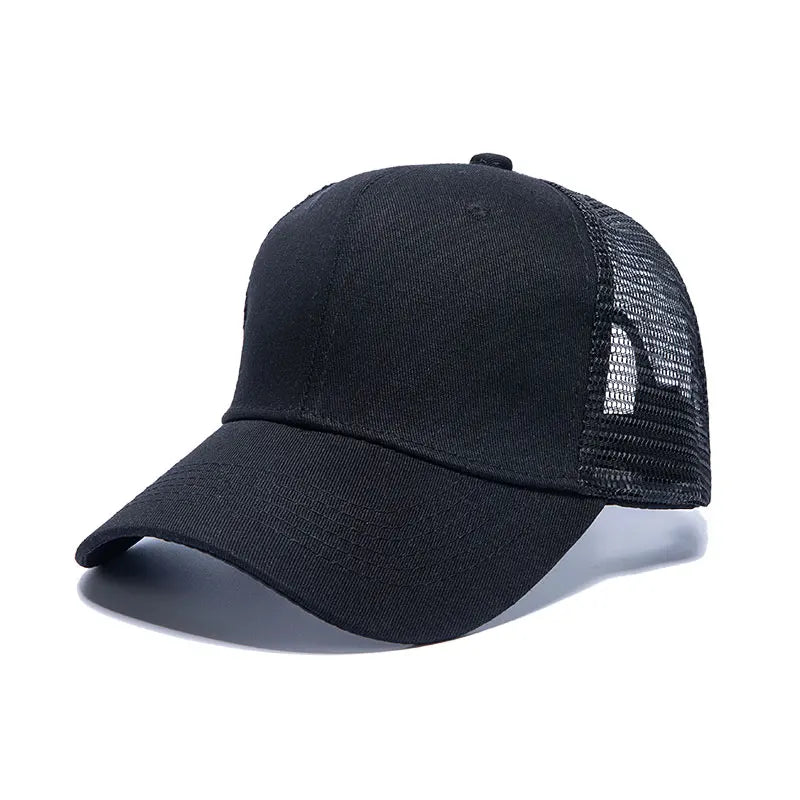 Gorras de béisbol al por mayor para hombre, gorras casuales, gorras de malla para mujer, gorras unisex con logotipo personalizado, gorras bordadas