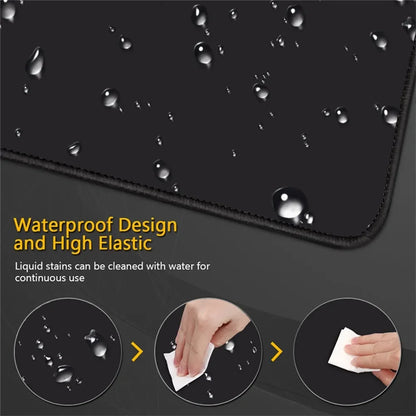 Computer Table Mat Keyboard Desk Pads Anime Mouse Pad Kawaii Girl Mausepad 900x400mm Rubber Non-slip Mouse Mats Demon Slayers XL
