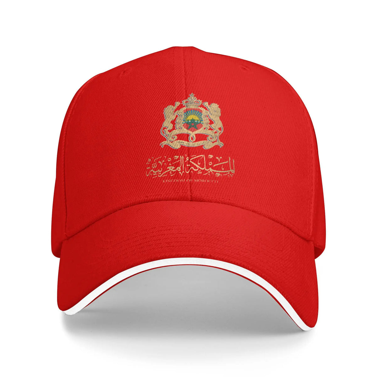 Czapka z daszkiem z flagą Maroka y2k – fajna czapka typu trucker na lato dla mężczyzn i kobiet, do polowań i biwakowania
