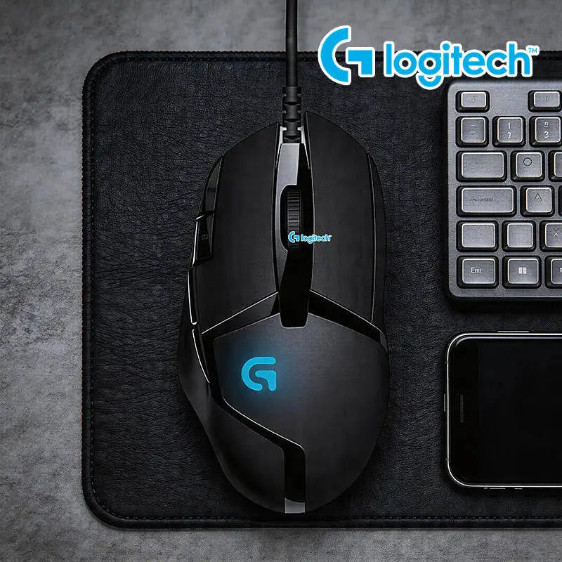 Mouse gaming Logitech G402 Fusion Engine Tech, 4 impostazioni DPI, processore 32-bit, antiscivolo, per gaming competitivo professionale