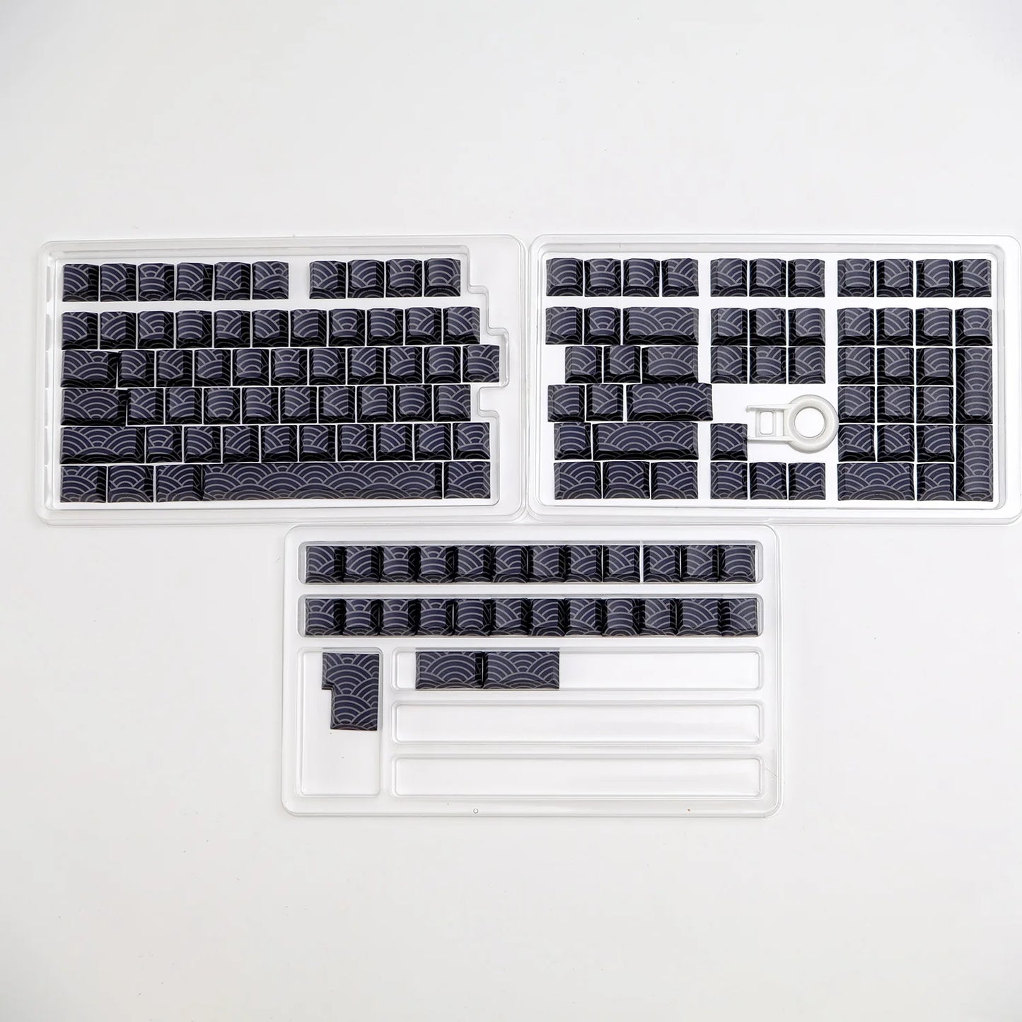 KYOMOT 135 Keys PBT Side Print Keycap Double Shot Cherry Profile Shine Through Keycaps for MX Switch Games Mechanical Keyboard
