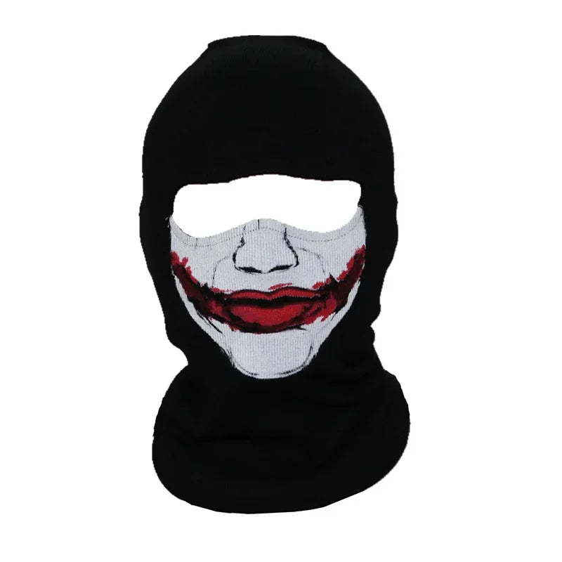 Unisex Ghost Print Skull Motorcycle Face Mask War Game Call Of Duty MWII 2022 COD Ghost Simon Riley Balaclava Mask For Adult