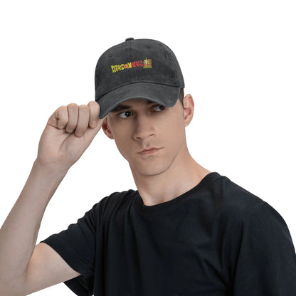 Dragon Ball Z Baseball Caps Classic Distressed Washed  Headwear Men Women Outdoor Workouts Unstructured Soft Hats Cap