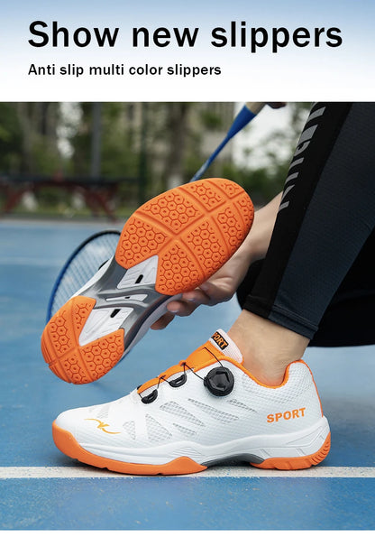 Men's Badminton Shoes Non-slip Breathable Sneakers High-Quality Table Tennis Shoes Wear-Resistant Competition Volleyball Shoes