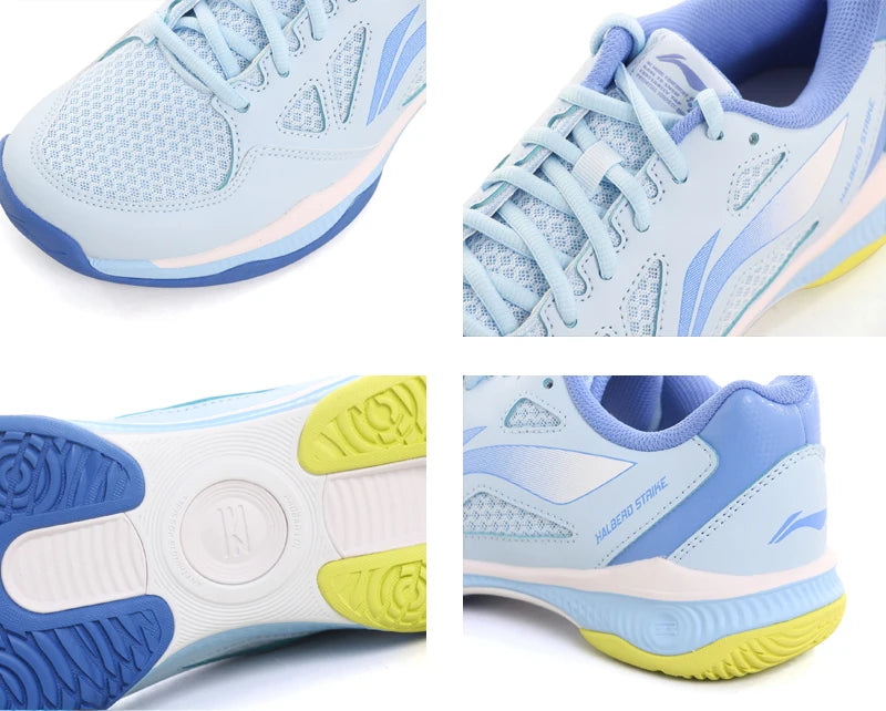 Li-Ning Unisex HALBERD STRIKE Badminton Shoes Breathable Comfortable LiNing Men Women Training Sneakers AYTV021