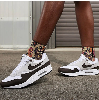 Nike Authentic Air Max 1 Women's Cushioned Low-Top Lace-Up Sports Shoes DZ2628-004