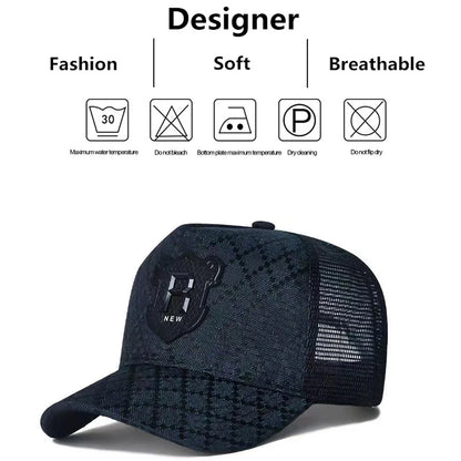 Czapki z daszkiem typu baseballowego z haftem litery „R”, unisex, na wiosnę i lato, na świeżym powietrzu, z regulacją, czapki codzienne, czapki przeciwsłoneczne, czapki sportowe