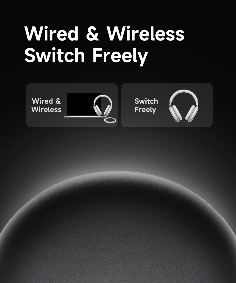 Auscultadores Sem Fios Picun F8 Pro ANC com Seguimento da Cabeça, Áudio Espacial 3D, ANC -52dB, Auscultadores Bluetooth HIFI com Microfone HD ENC, Baixa Latência e APP