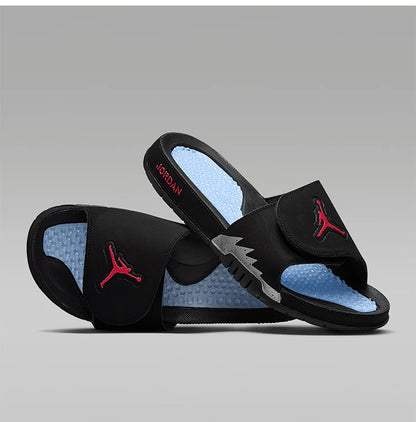 „Nike“ originalūs „JORDAN“ vyriški, kvėpuojantys, lengvi ir kasdieniai šlepetės su „Velcro“ užsegimu 555501-061