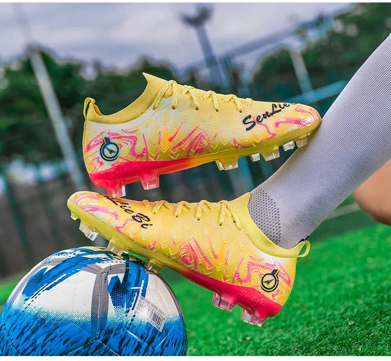 Professionelle Fußball-Sneaker für Herren und Damen, hochwertige modische Fußballschuhe für Herren, große Größe 46, Futsal-Schuhe, Herren-Trainer